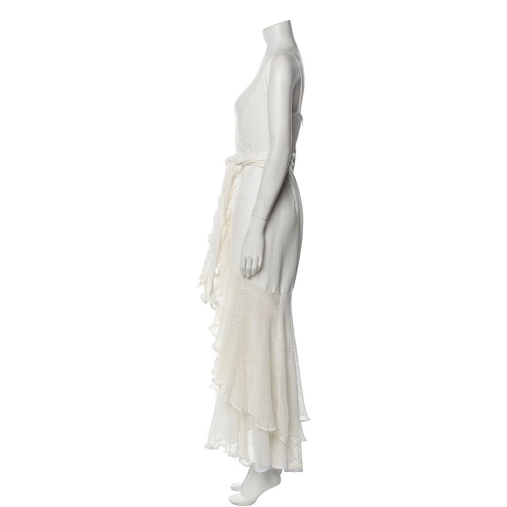 PatBO Mesh Linen Maxi Dress - Picture 4 of 5